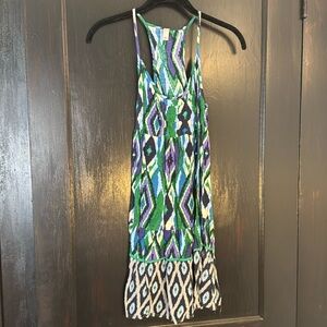 Ikat Racerback Dress